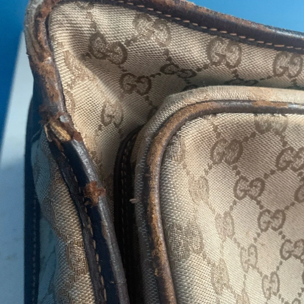 Vintage Gucci Wardrobe Garment Luggage Suitcase - Picture 12 of 15